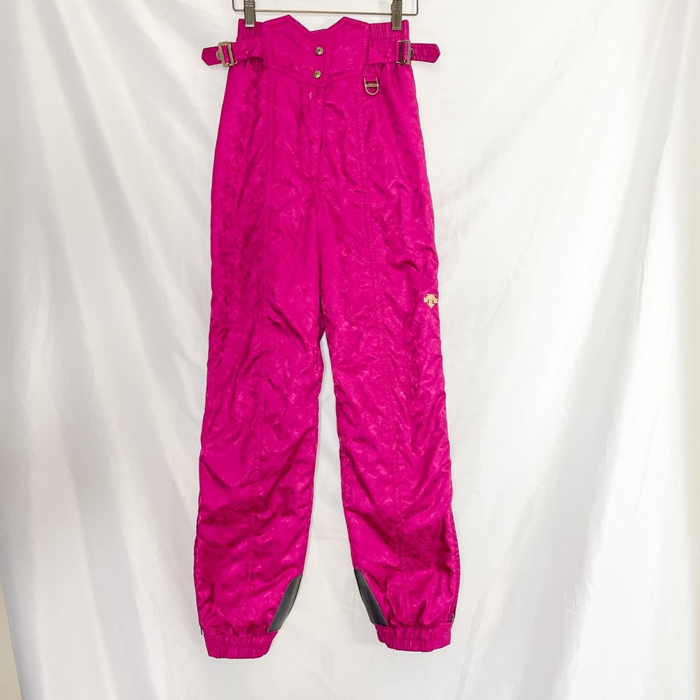 DESCENTE fuscia ski pants
